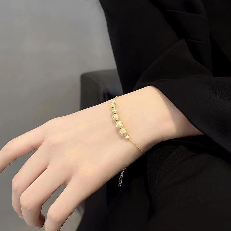 Five Blessings Armband Vintage Perlenarmband Damen Schmuck_voghion.com
