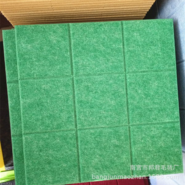 9mm grueso fieltro etiqueta de la pared nueve rejilla tablero de mensajes de Kindergarten trabaja tablero de exhibición de color DIY foto de la pared de fondo