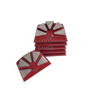 Diamond Trapezoidal Grinding Block Concrete Terrazzo Coarse and Fine Grinding