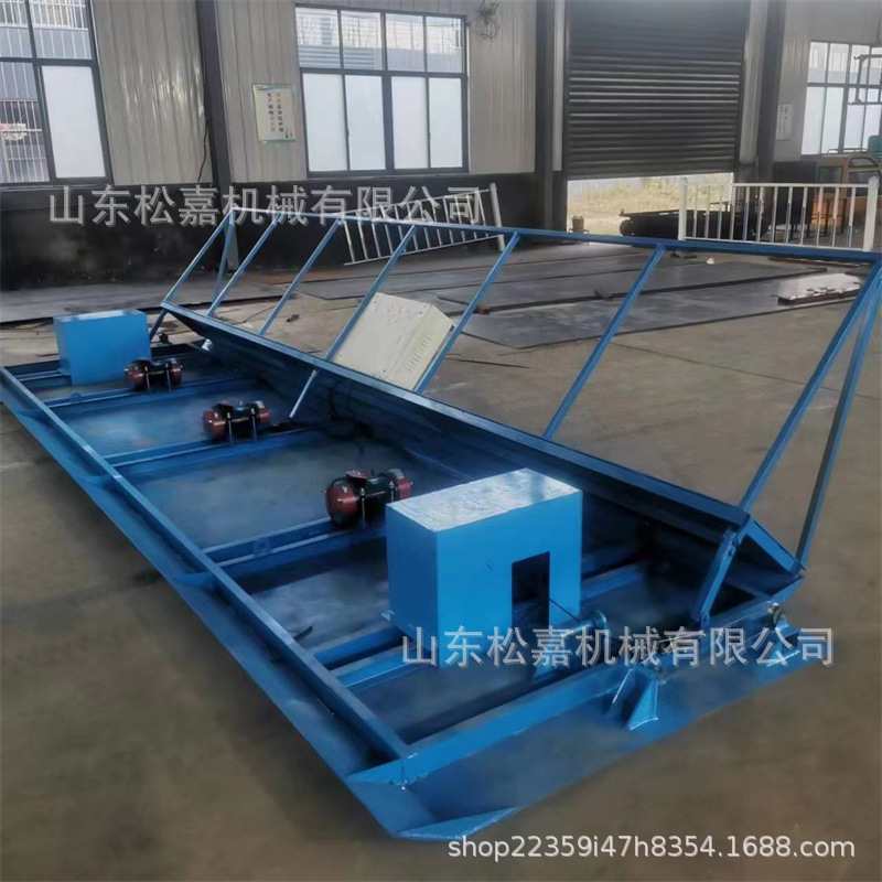 nivelación de vibración de pendiente de zanja nivelación de protección de pendiente de canal nivelación de eje de rodillo único nivelación de tracción manual