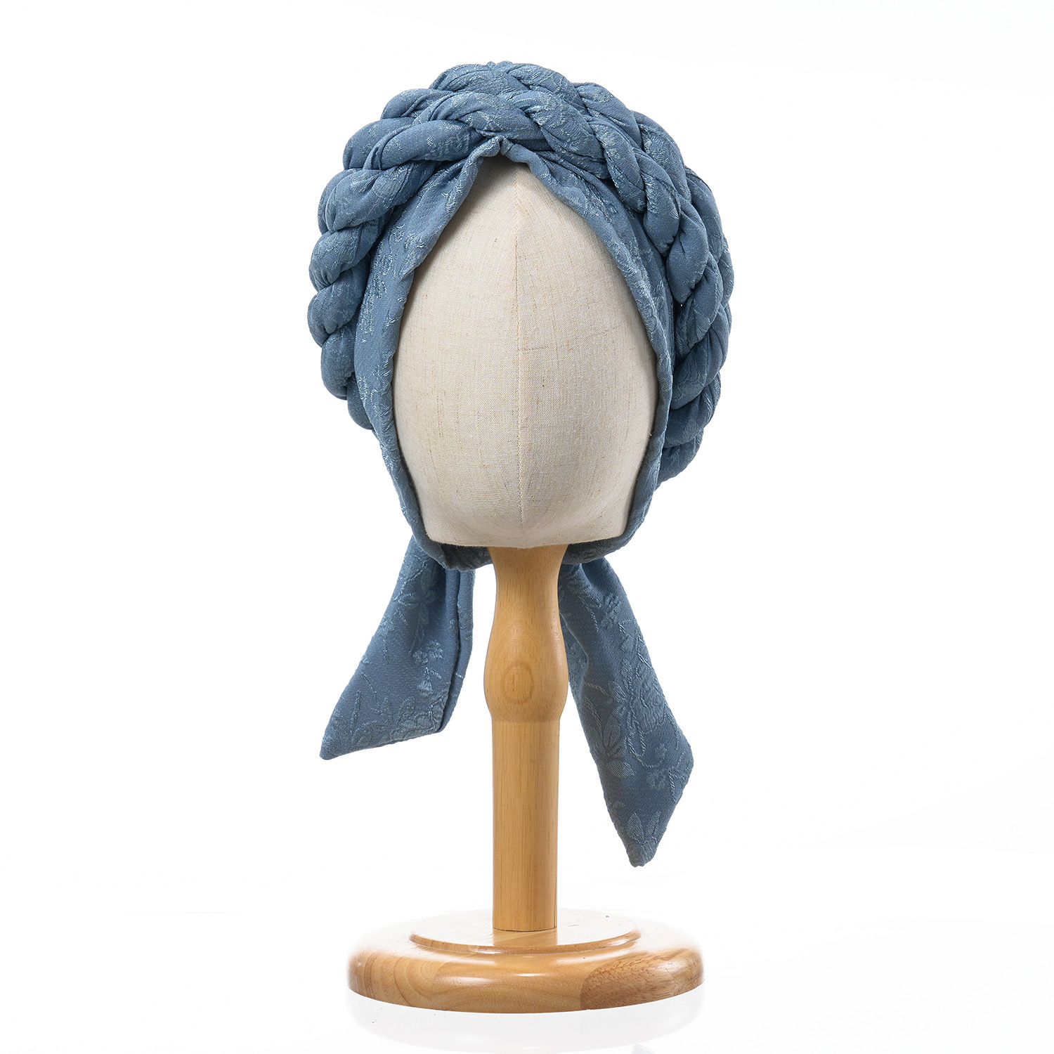 Turban hijab floreale elegante cuffia comoda per donna_voghion.com
