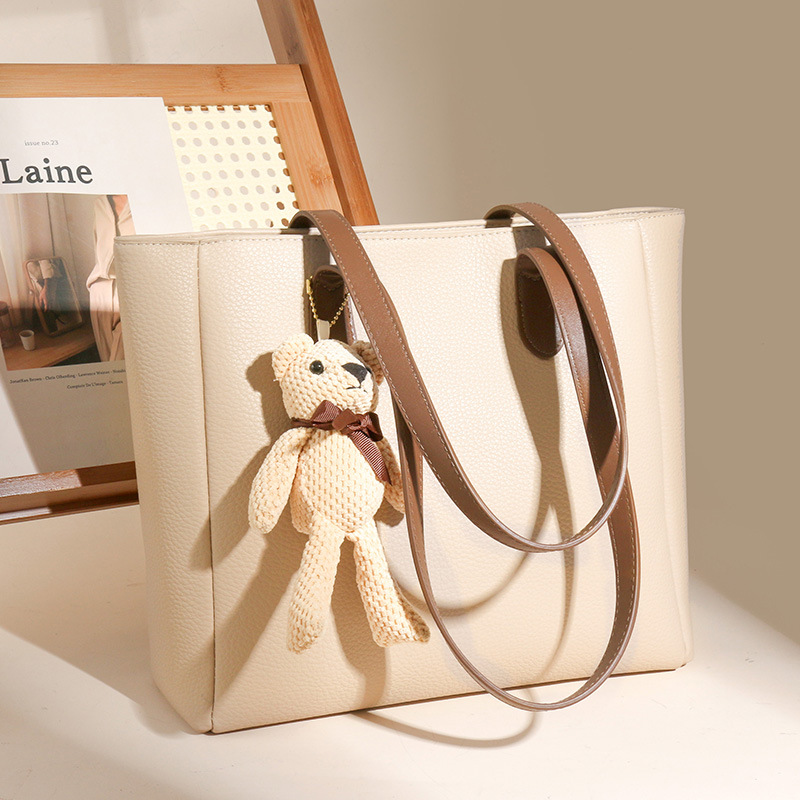 Women's Bag Tote Bag Korean Style Retro Commuter Large Capacity Bag All-match High-end Shoulder Bag_voghion.com