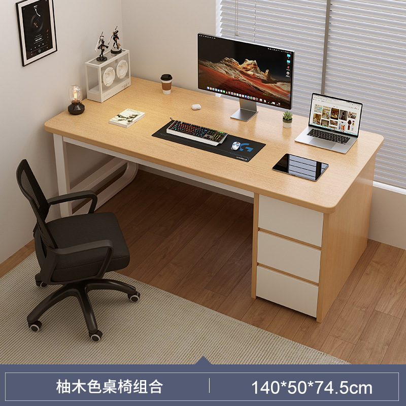 escritorio de escritorio simple y moderno con cajón escritorio de escritorio