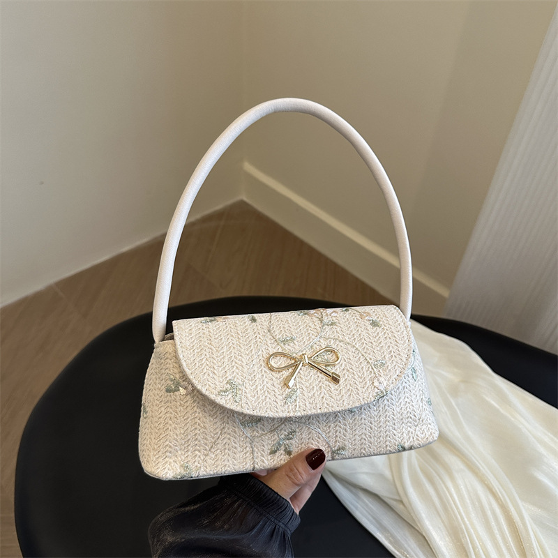 Bolso retro bolso de moda coreano bolso de mujer 2024 nuevo bolso de hombro de brazo bolso de mochila universal