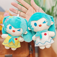 漫画少女ライブホット販売初音ミク人形ぬいぐるみ人形かわいいホリデーギフトぬいぐるみペンダント
