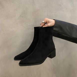 �߸���ɫ����ѥը��С��ѥŮЬ2025���ﶬ�¿�q����^�nϵ��ѥ��