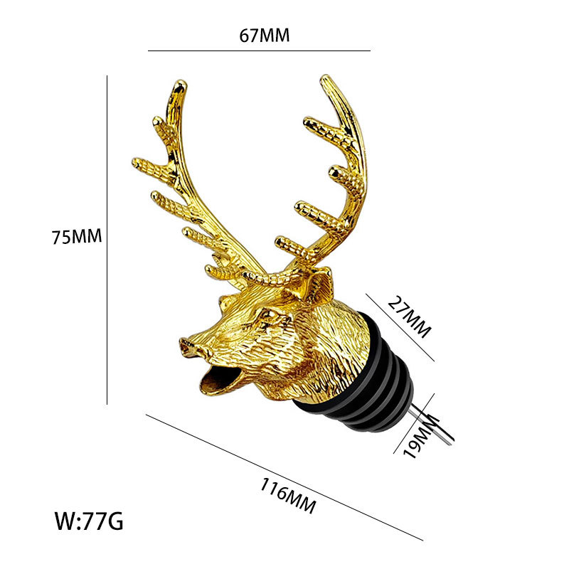 Fabricantes creativos al por mayor boca de vino vino vino tinto vino extranjero decaptor de vino comercial distribuidor de moda hogar