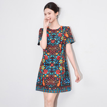 2510307-��Ʒ�|�r�Џ͹Ż�ɫӡ�������L���|�B��ȹŮ������A��ȹ