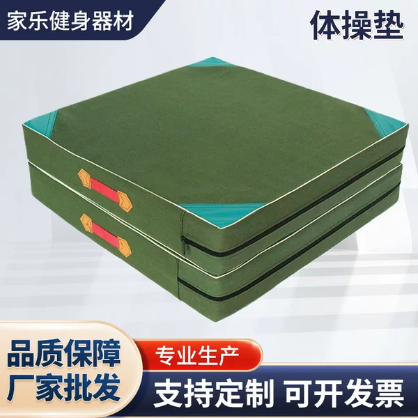 Gymnastics mat for training, sit-up mat for exams, foldable gymnastics mat for exercises, fitness, dance training, somersault mat, jumping mat