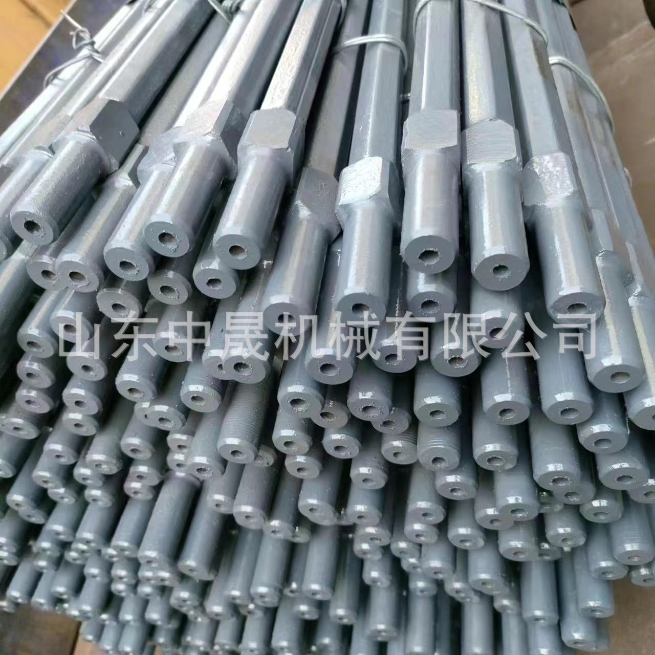 供应掘锚机钻杆 掘锚机一体钻杆 矿用锚索搅拌器 六棱中空钻杆