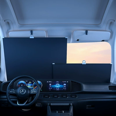 front heat shield artifact car – Sun shade