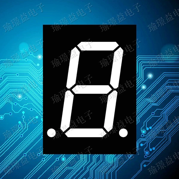 Светодиодная цифровая трубка 0,80 дюйма одна красная цифровая трубка 8102AS 8102BS