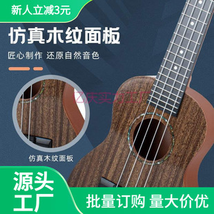 Beginner Birthday Ukulele for Boys and Girls. Children Can Play and Get a Simple Tutorial