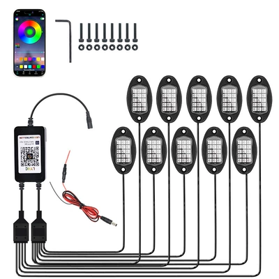 Lights, One-To-Four App Ambient Lights, Other lights - straight-line-app-model-one-drag-ten