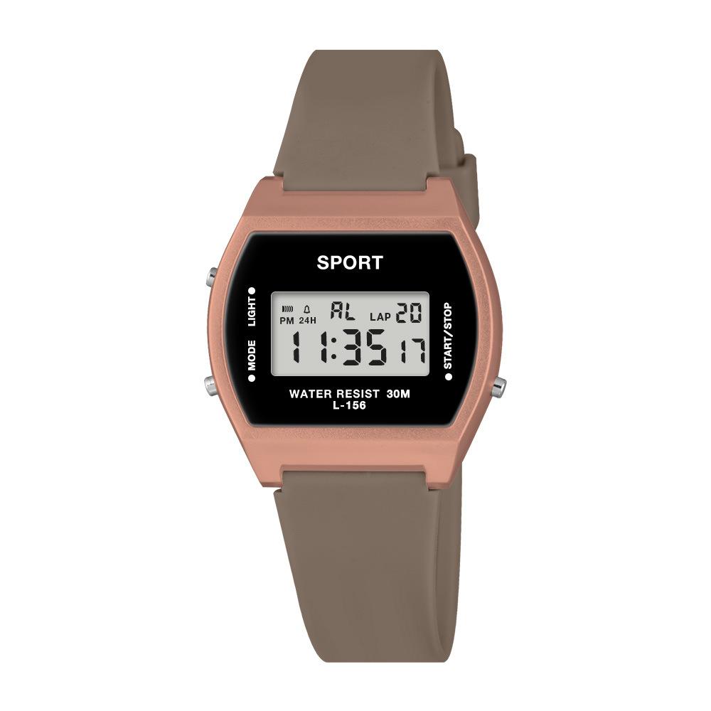 Nueva tendencia juvenil estudiantes al aire libre reloj electrónico alarma multifuncional reloj electrónico de luz nocturna