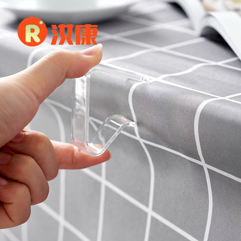 跨境热销家用桌布防滑固定器透明固定扣台布固定夹桌布夹防跑夹子