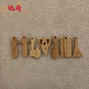 Mahogany sword axe DIY accessories accessories mahogany crafts small manufacturers wholesale
