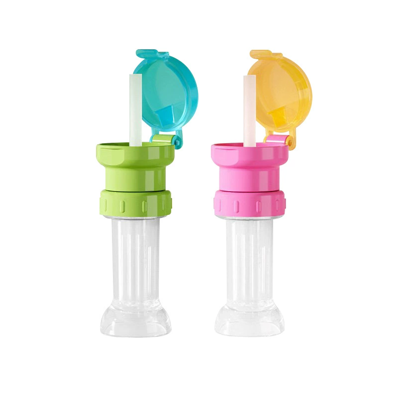 Покрытие соломинки для бутылок с напитками летом