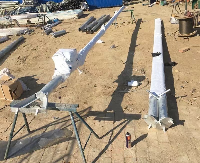 山地电力施工线杆立杆机 12米水泥电线杆起立人字立杆器