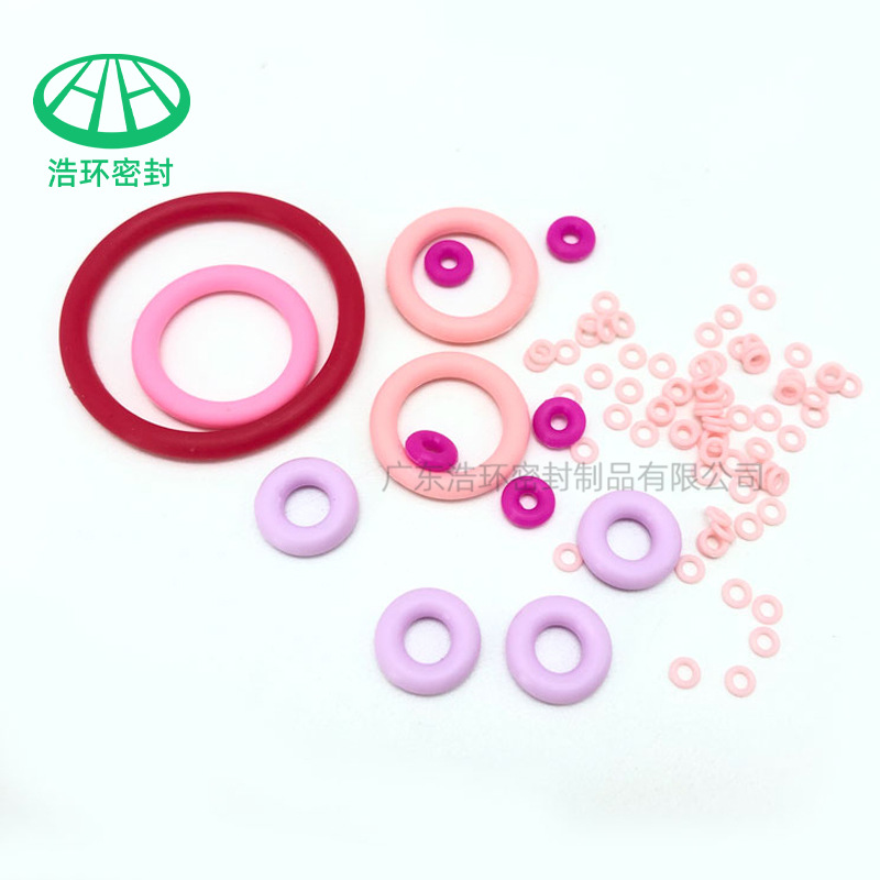 夜光硅胶o形圈 玩具硅胶o型密封圈 彩色食品级o环 硅胶o型圈