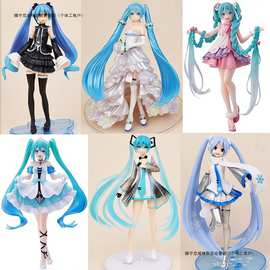 初音FuRyu VOCALOID 手办爱心水手服 压泡面景品摆件玩具模型礼物
