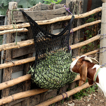 工厂自销马术用马草袋大容量干草带悬挂式干喂食袋草料饲料网兜