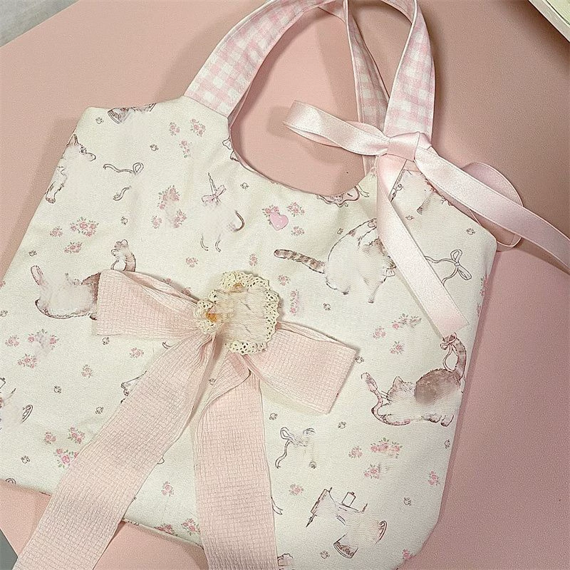Cute shoulder bag, universal shopping bag