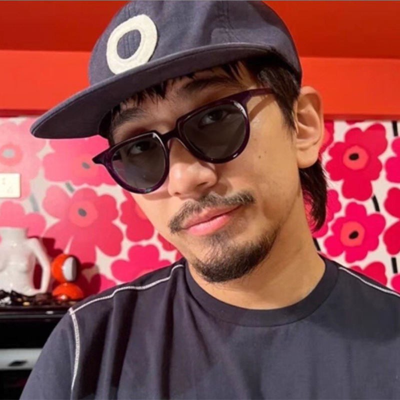 Versión coreana al por mayor transfronteriza de gafas de sol de ojo de gato de marco pequeño para hombres y mujeres gafas de sol de protección solar de alta gama europeas y americanas Sunglasses