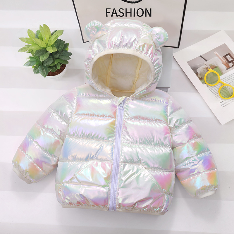 Amazon 2025 otoño e invierno nuevo estilo para niños chaqueta acolchada de algodón para niños y niñas chaqueta acolchada de algodón de dibujos animados para niños pequeños y medianos