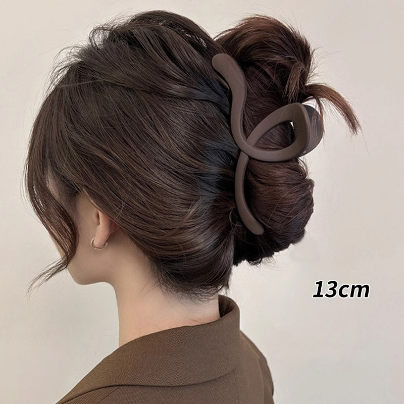 Moda acrílica agarrando clip de cabello grande cabeza de mujer cabeza de cabello nuevo estilo universal tiburón clip de cabello al por mayor