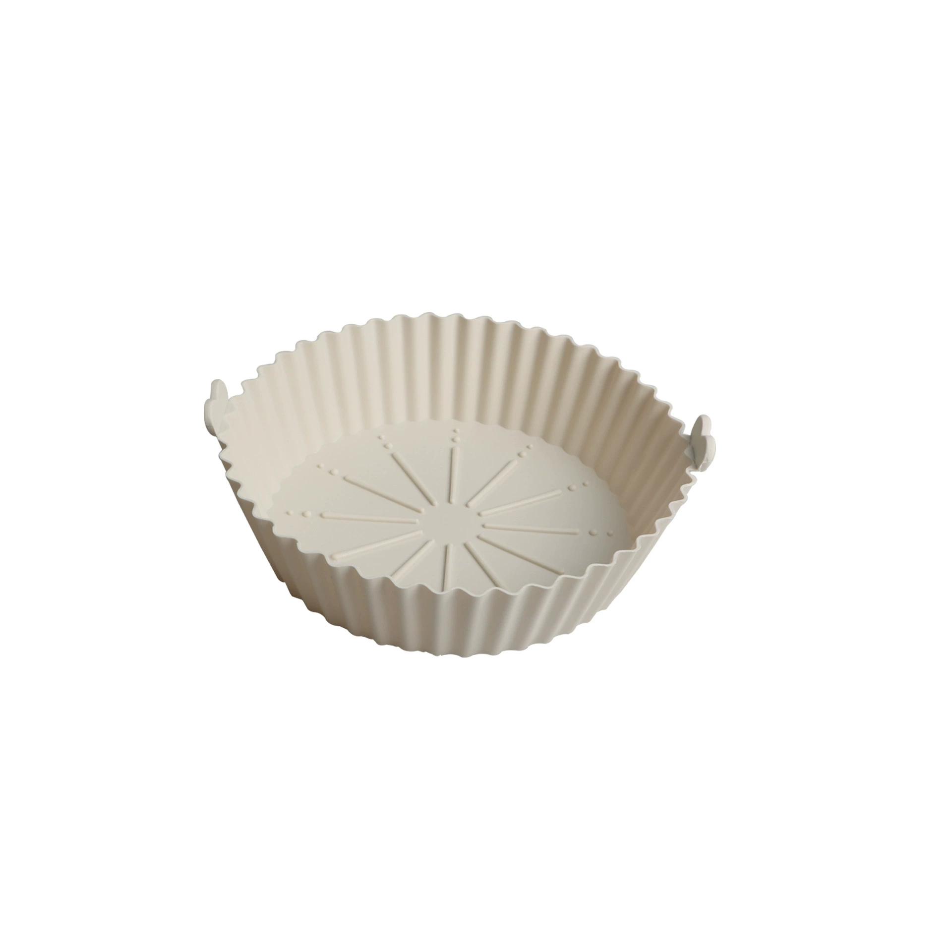 New air fried cooker silicone baking plate resistant high -temperature oven, microwave oven, double -ear disc, large cake pot pad