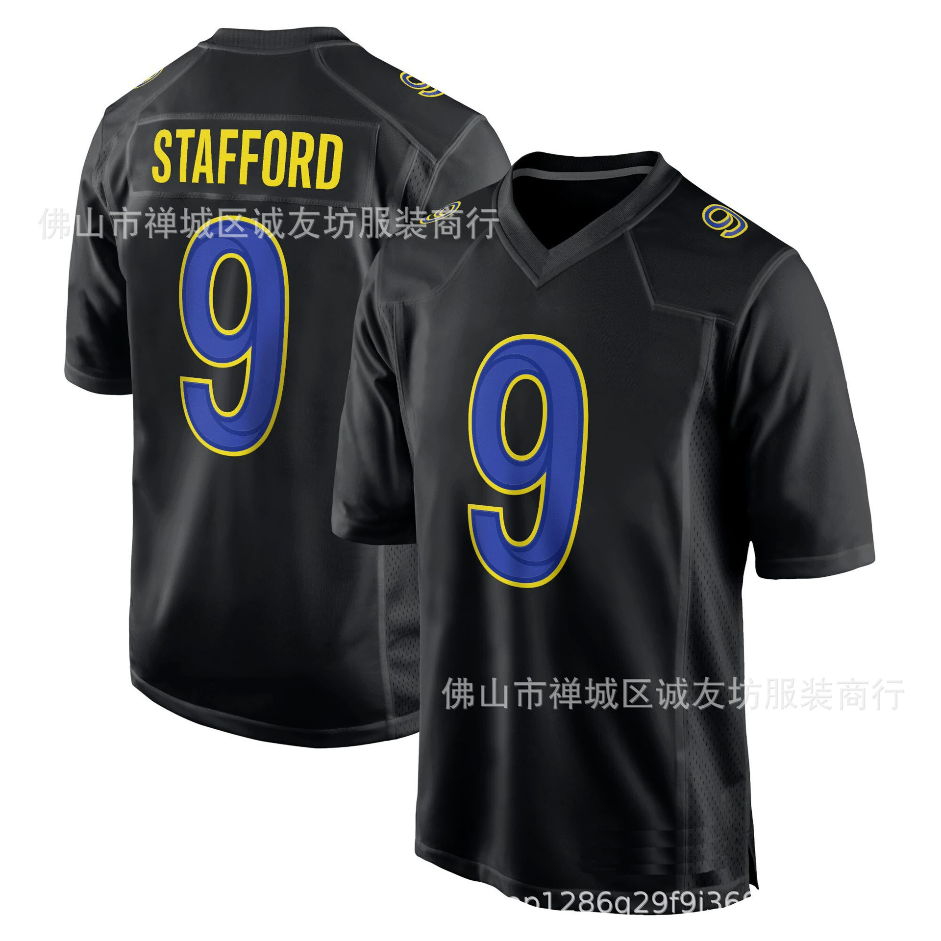 Футбольная майка NFL Rams 9 White Rams Matthew Stafford Jersey