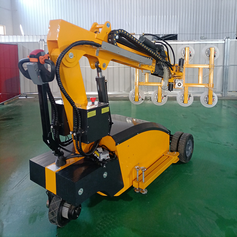 玻璃吸盘 玻璃搬运吸盘车 600公斤移动玻璃安装机器手幕墙安装