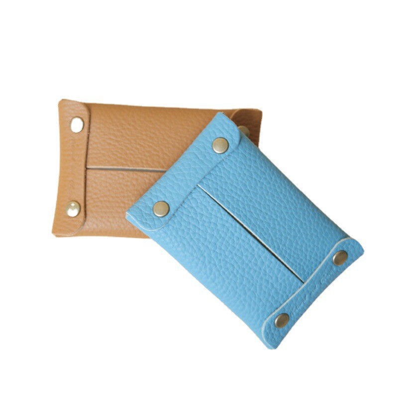 现货便携迷你面巾纸套 随身口袋抽纸巾收纳袋 可拆卸小号纸巾套