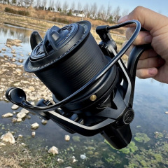 14000 フィッシングホイール、浅カップ、遠投ホイール、斜めホイール、スピニングホイール、オールメタルラインカップ、隙間なし、シーロッドホイールアンカー、送料無料