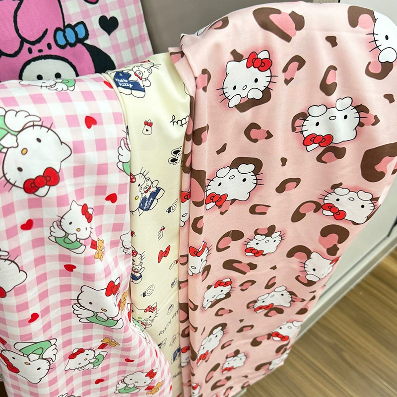 Hello Kitty ins мультфильм стиль японские пижамы студенческие ранние осенние анти-комары брюки милые общежития повседневные брюки согнутые брюки