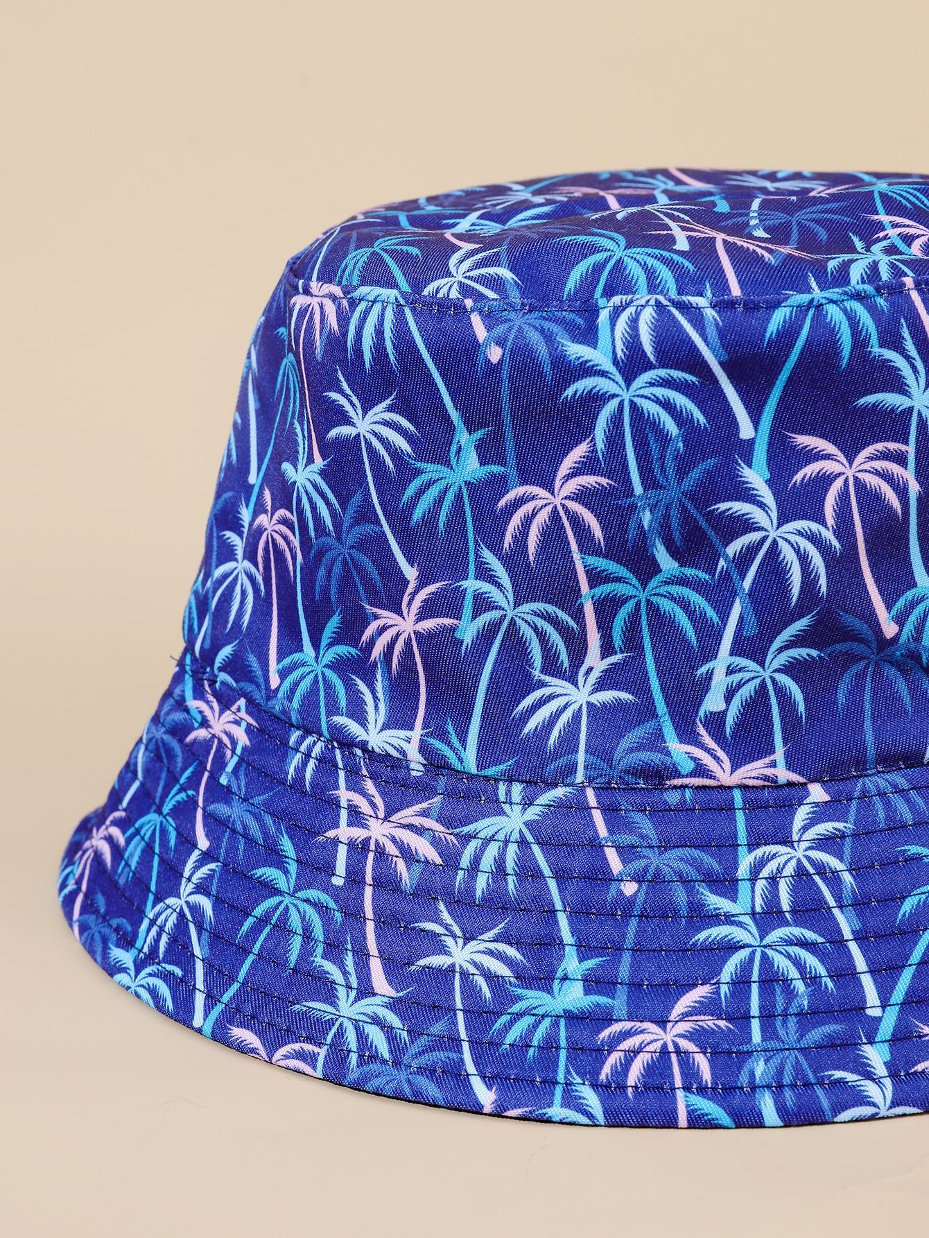 Nuevo coco de doble cara impreso sombrero de pescador verano al aire libre protección solar sombrero para el sol hombres y mujeres viajes moda cuenca sombrero