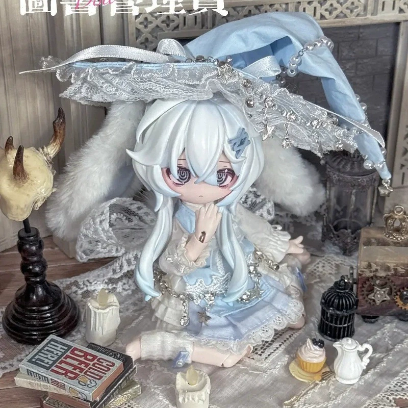 [Первая партия] Неедобные куклы прыгают на луну время Зайчик 12 минут BJD подвижная кукла орнаменты слепая коробка ручная работа