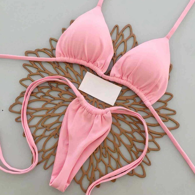 2026 New European and American Cross-Border Foreign Trade Hot-Selling Lace-Up Cute Kitten Sexy Thong Split Bikini Swimsuit 2026 New European and American Cross-Border Foreign Trade Hot-Selling Lace-Up Cute Kitten Sexy Thong Split Bikini Swimsuit