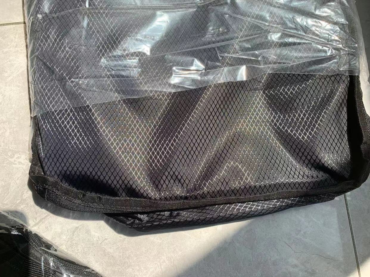 Amazon hogar bolsa de almacenamiento de ropa de gran capacidad bolsa colgante de almacenamiento plegable bolsa colgante de tres capas bolsa de viaje de negocios almacenamiento