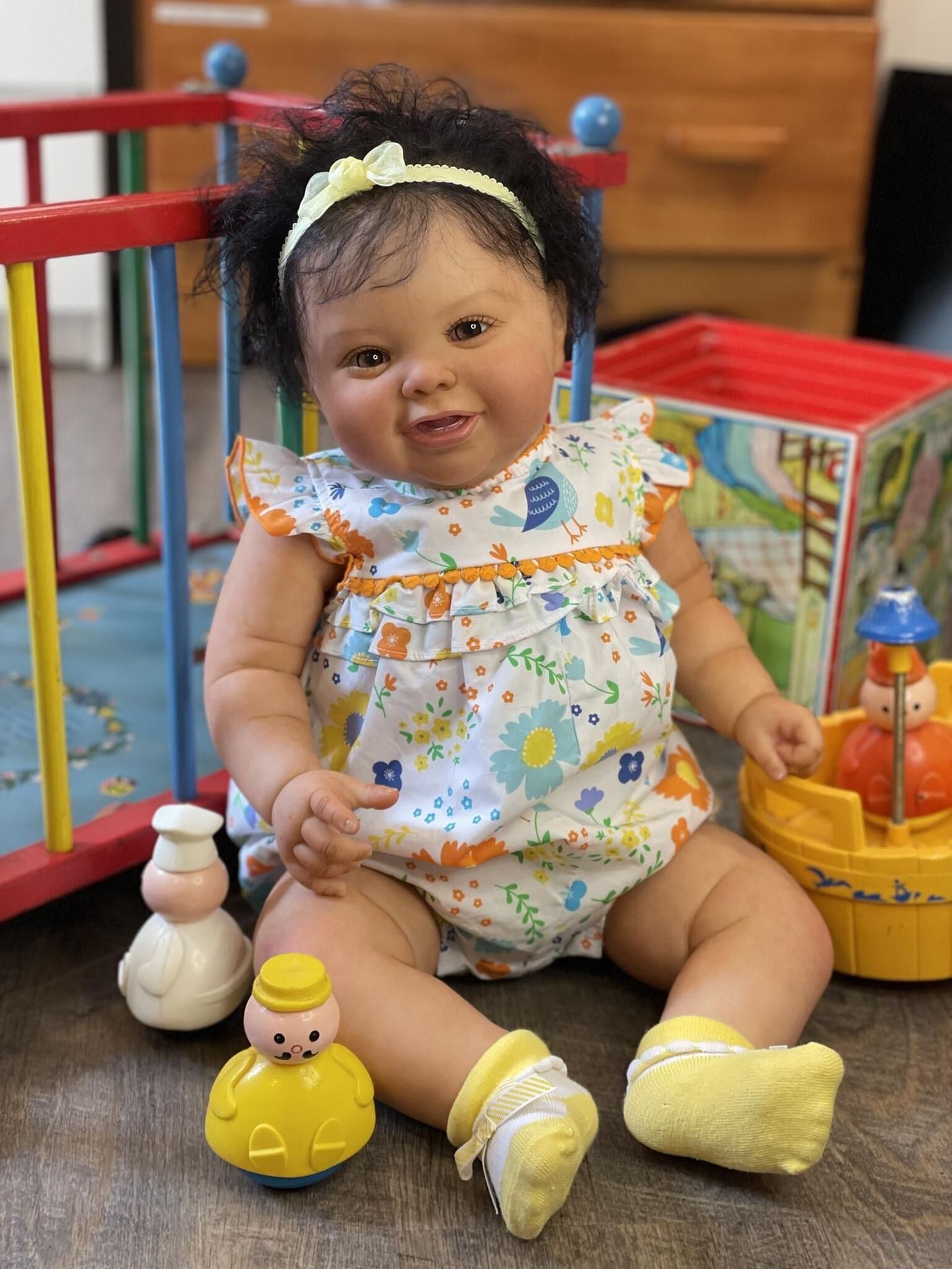 Como se muestra en la imagen de la muñeca