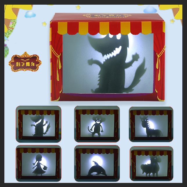 Self-made Shadow Play Experiment diy Popular Science Training Equipment Science and Technology Small Production Student Maker Teaching Aids Model