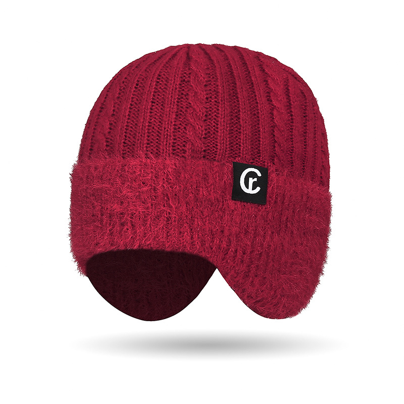 개별 모자 바디 버건디