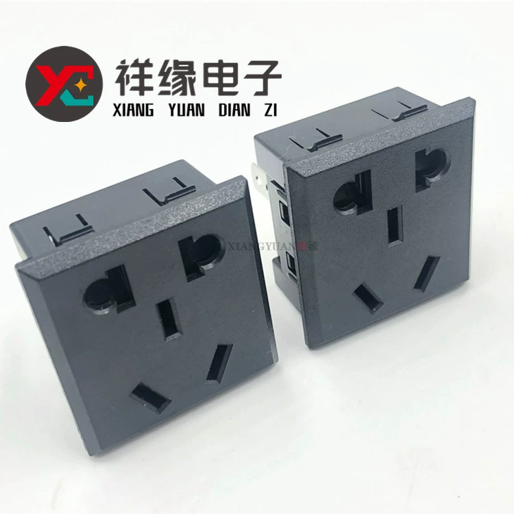 Настенная розетка на пять гнезд с кабелем, розетка с защитной крышкой, встраиваемая розетка для мобильных устройств, розетка на пять гнезд для накопителей энергии.