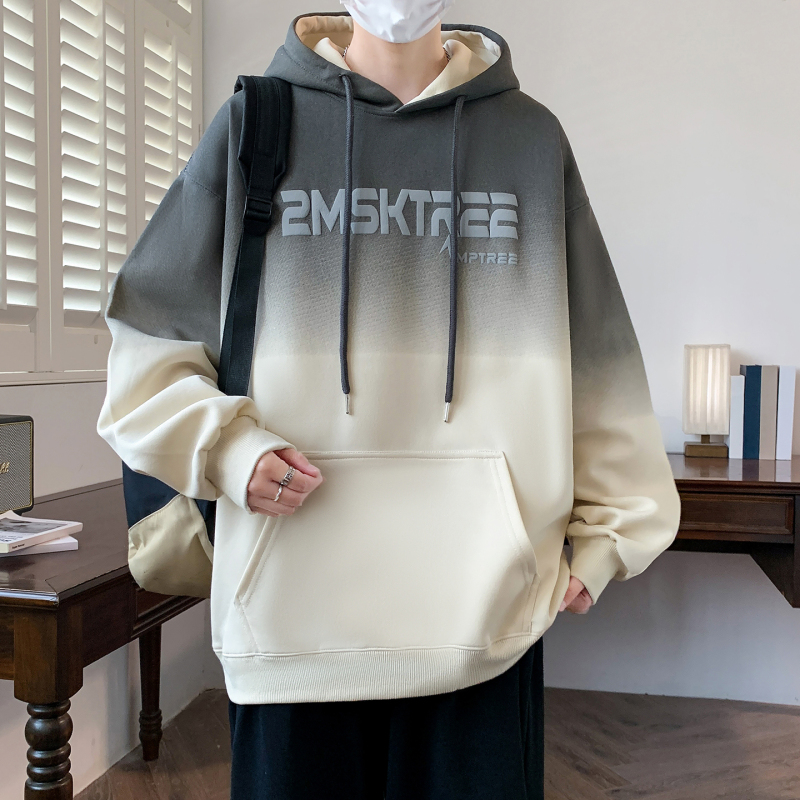 半高领拉链卫衣男春秋款初中高中学生长袖t恤青少年大童男装上衣|undefined
