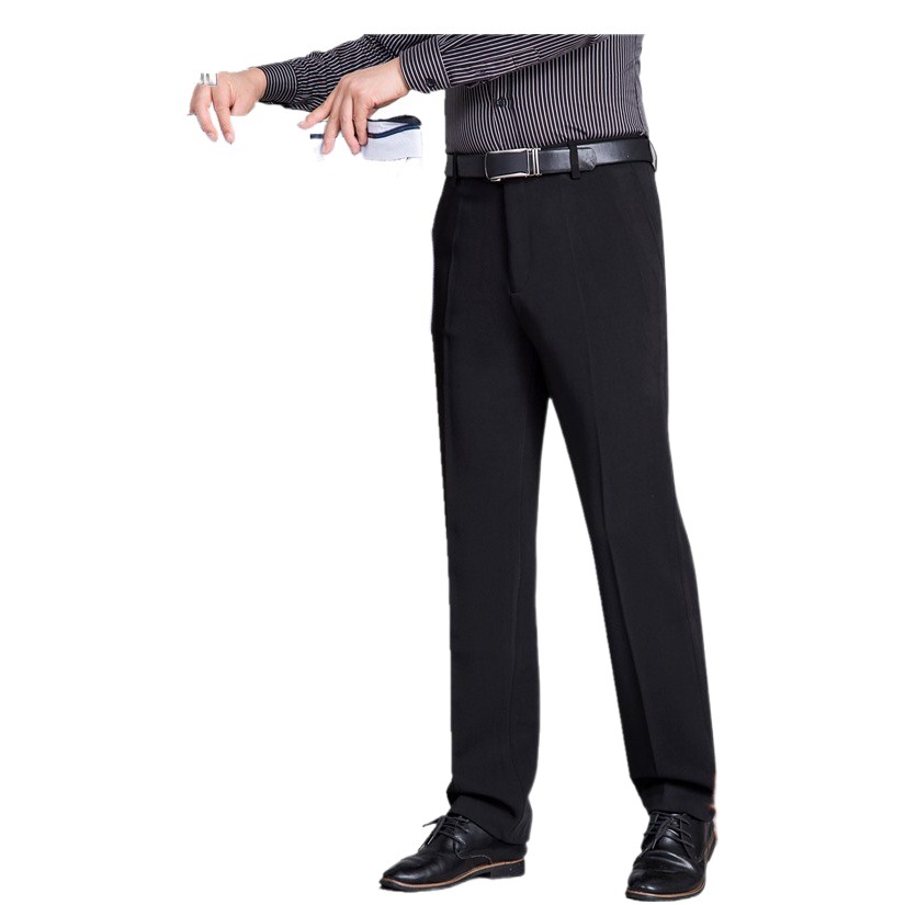 Perki canguro de invierno forrado de lana engrosada pantalones de traje de hombre de terciopelo dorado ropa formal traje pantalones de negocios desgaste overoles negro