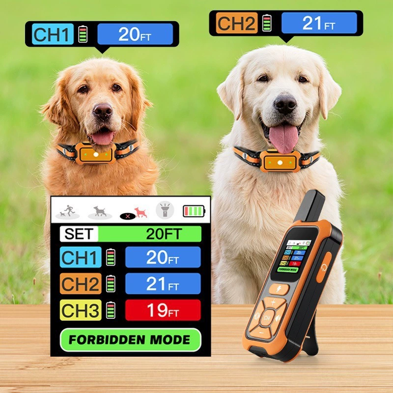 Handheld precise wireless fence, night universal choker
