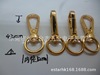 Bag, golden keychain