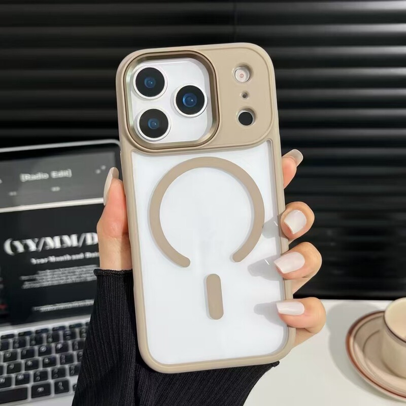 新款适用于苹果iphone17promax金盾高透壳magsafe磁吸17Air保护壳|undefined