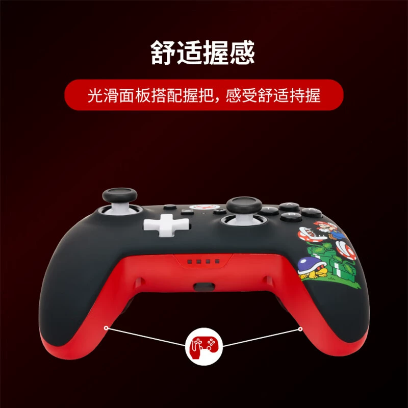 PowerA, официальная авторизованная Nintendo ручка Switch Pro, беспроводная ручка NS с Bluetooth 5.0, шесть осей сенсорного экрана